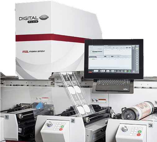 Digital Plus Screen - Label (800x494), Png Download