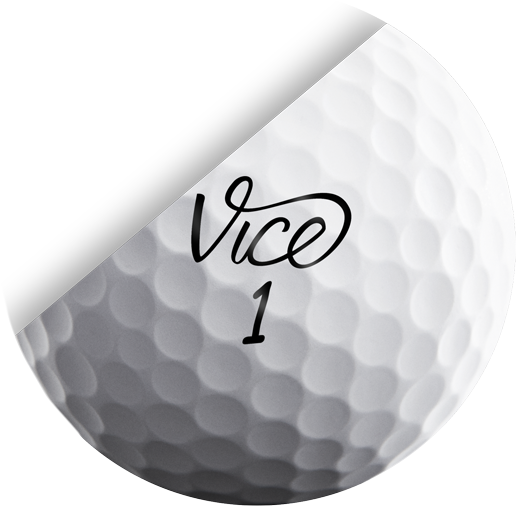 Vice Matte Golf Balls (650x631), Png Download