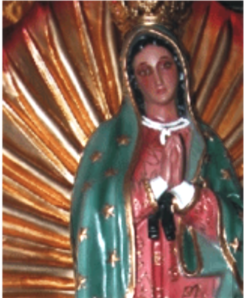 Sólo Que Ahora María Ha Elevado Su Rostro Y Sus Manos, - Virgen De Guadalupe (960x600), Png Download