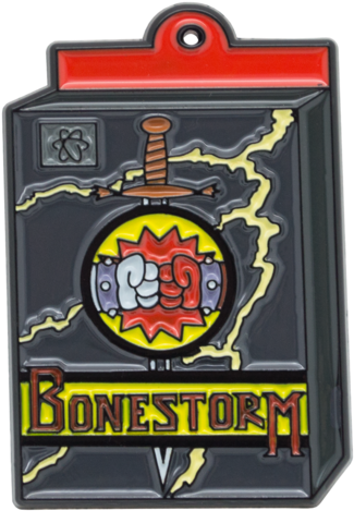 'to Be Continued' Jojo Enamel Pin - Simpsons Bonestorm (480x480), Png Download