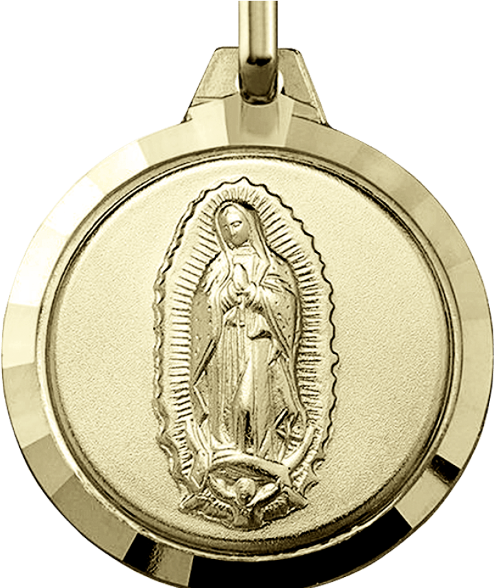 Medalla Virgen De Guadalupe Joyera Lafesta - Medal (1368x855), Png Download