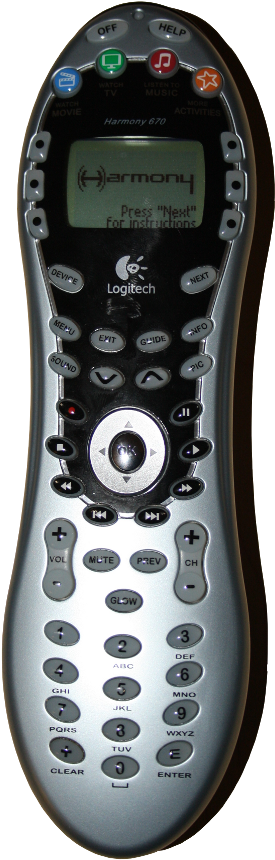 File - Remote - Congruity Logitech Harmony (651x976), Png Download