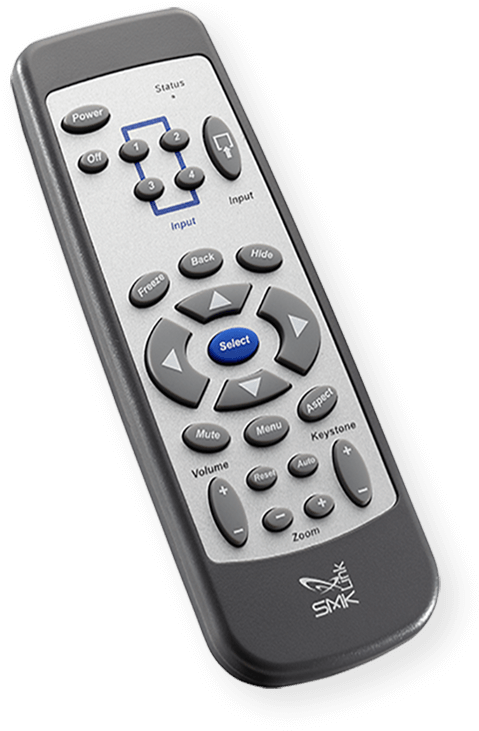 Universal Projector Remote Control - Dlp Projector Remote Control (800x800), Png Download