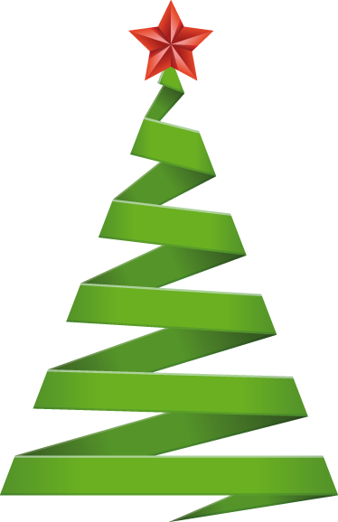 Vinilo Decorativo Rbol Tenvinilo - Arbolito De Navidad Png (374x578), Png Download