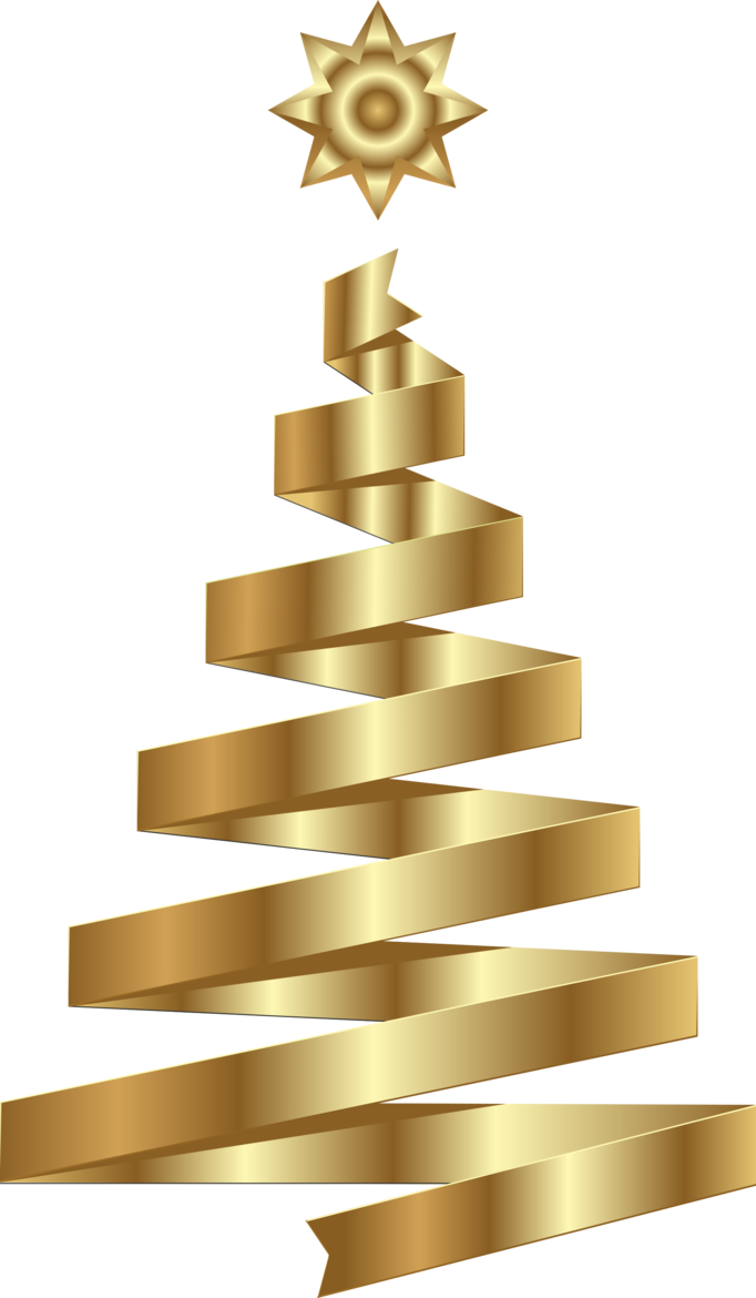 Arbol De Navidad 11 By Bbvzla - Arbol De Navidad Dorado Png (682x1170), Png Download