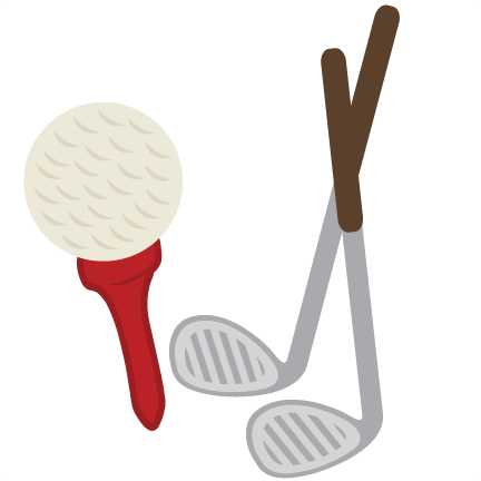 Mini Golf Clipart Ball - Miss Kate's Cuttables Golf (432x432), Png Download