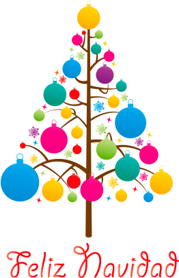 Arbol Navidad Png - Christmas Tree (1024x576), Png Download