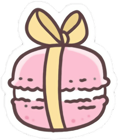 Picture Royalty Free Download Gift - Kawaii Stickers Png (378x450), Png Download