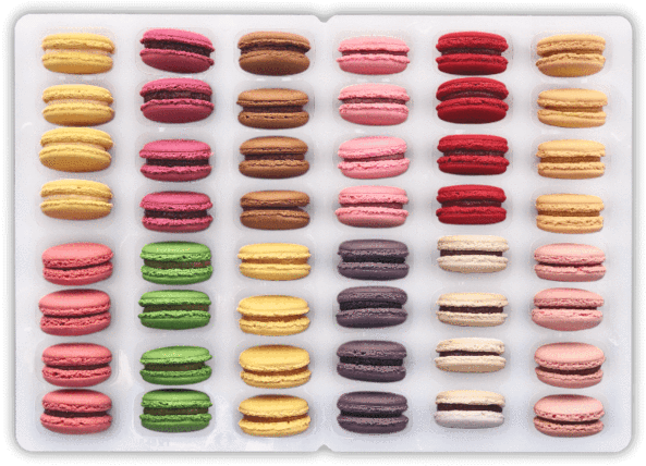 Macaron Clipart Rainbow - Gluten-free Diet (620x620), Png Download