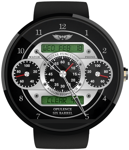 Watchmaker Premium Watch Face V4 - Android (433x500), Png Download