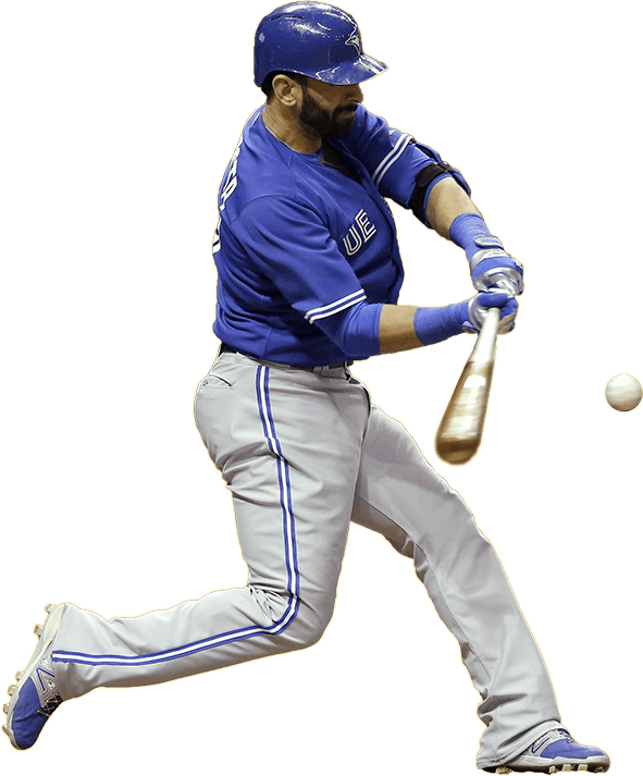 Jose Bautista - Blue Jays Jose Bautista Png (591x713), Png Download