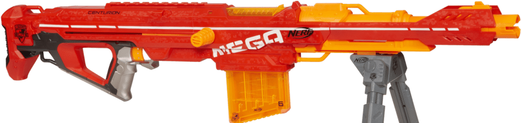 Nerf Or Nothing Centurion - Nerf N-strike Mega Centurion Blaster (1024x251), Png Download