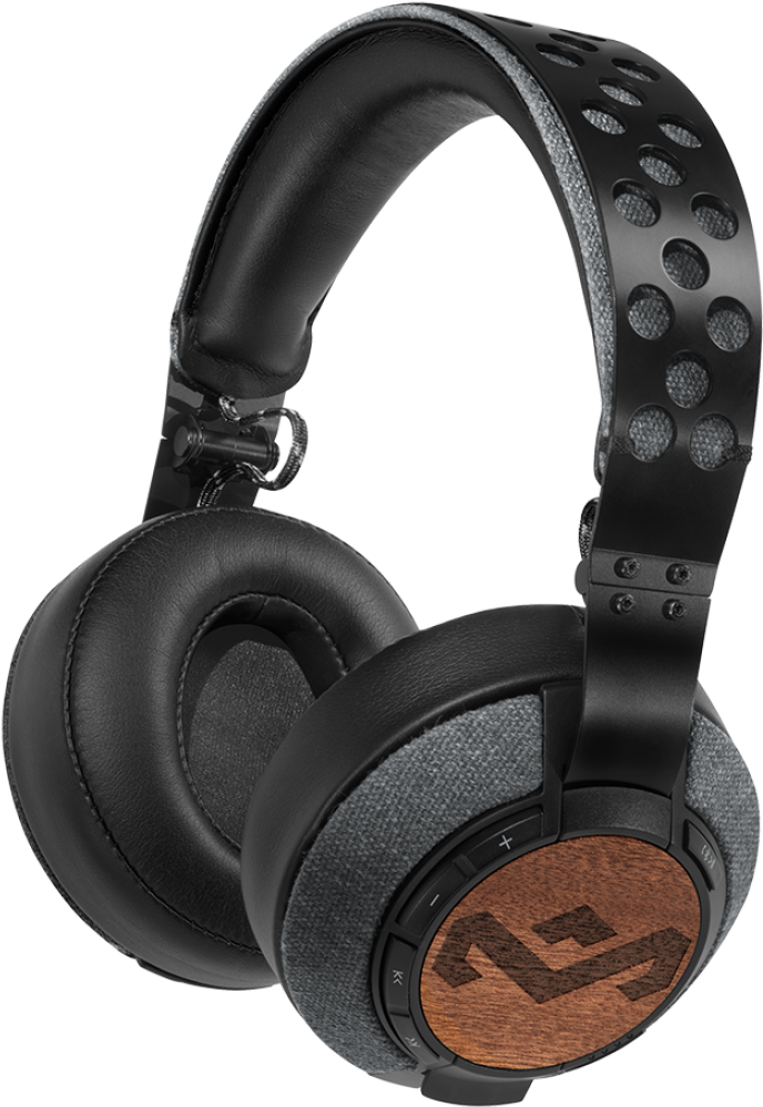 Liberate Xlbt Bluetooth Over-ear Headphones - House Of Marley Liberate Xlbt (1100x1100), Png Download