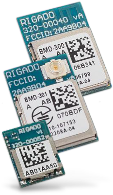 Rigado Bluetooth Bmd-300 Series Ble Modules - Rigado - Bmd-350-a-r - Bluetooth - Module (600x436), Png Download