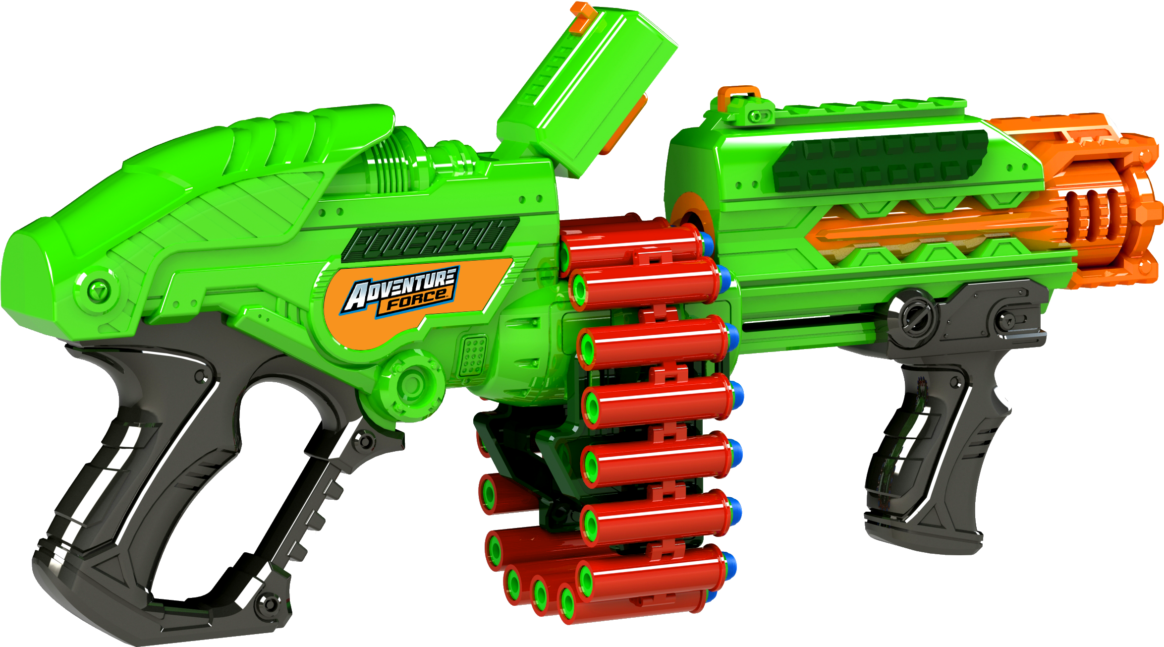 Adventure Force Nerf Gun (2840x1764), Png Download