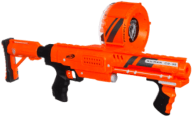 Nerf N-strike Gear Up Special Edition Blasters - Nerf Raider Cs 35 Clear (700x401), Png Download
