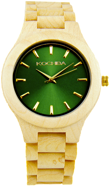 Royal Green Laro Maple Wood Watch Face - Audemars Piguet (600x675), Png Download