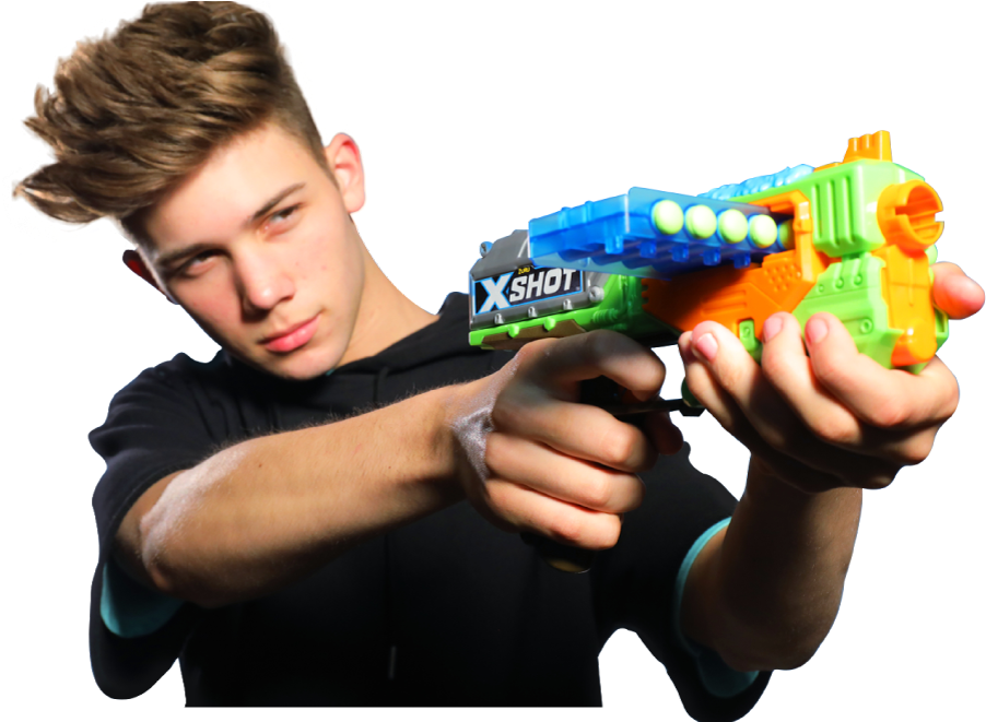 Flying Bug Attack - Water Gun (1072x660), Png Download