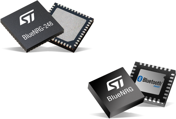 Stmicroelectronics Bluenrg Bluetooth® Smart Solutions - Bluenrg 2 (600x436), Png Download