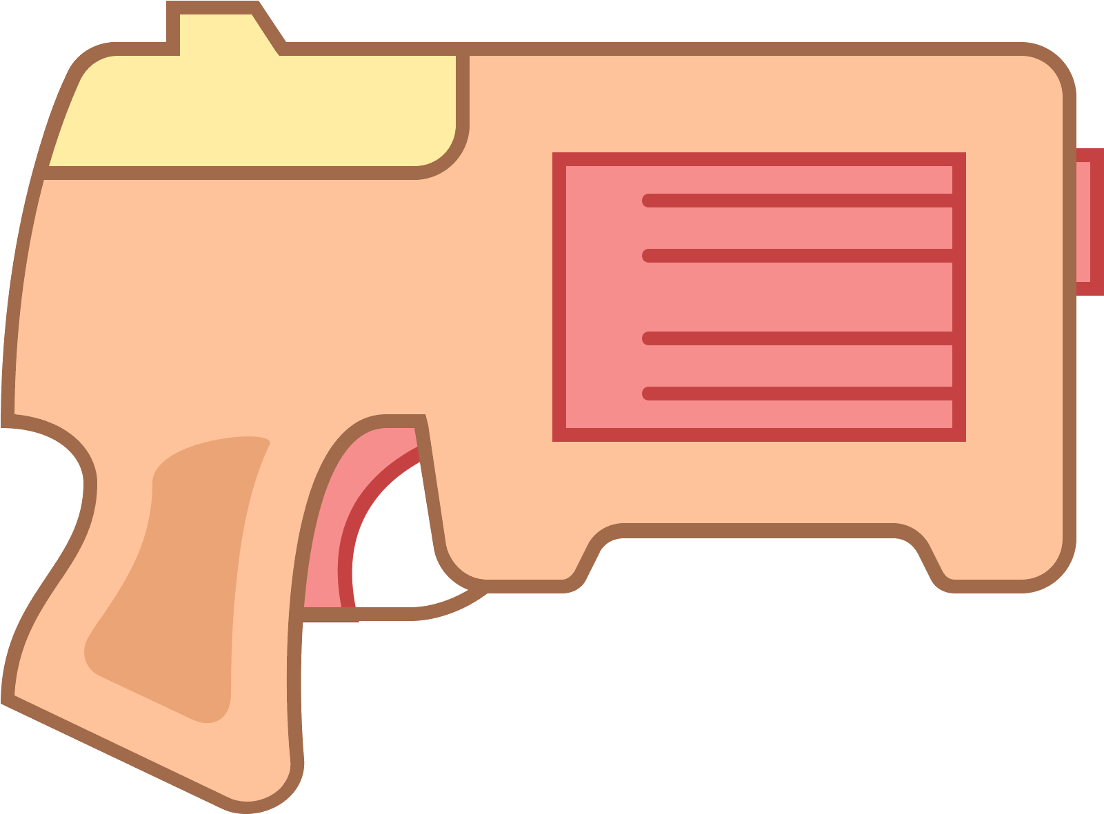 Nerf Gun Icon - Nerf Blaster (1600x1600), Png Download