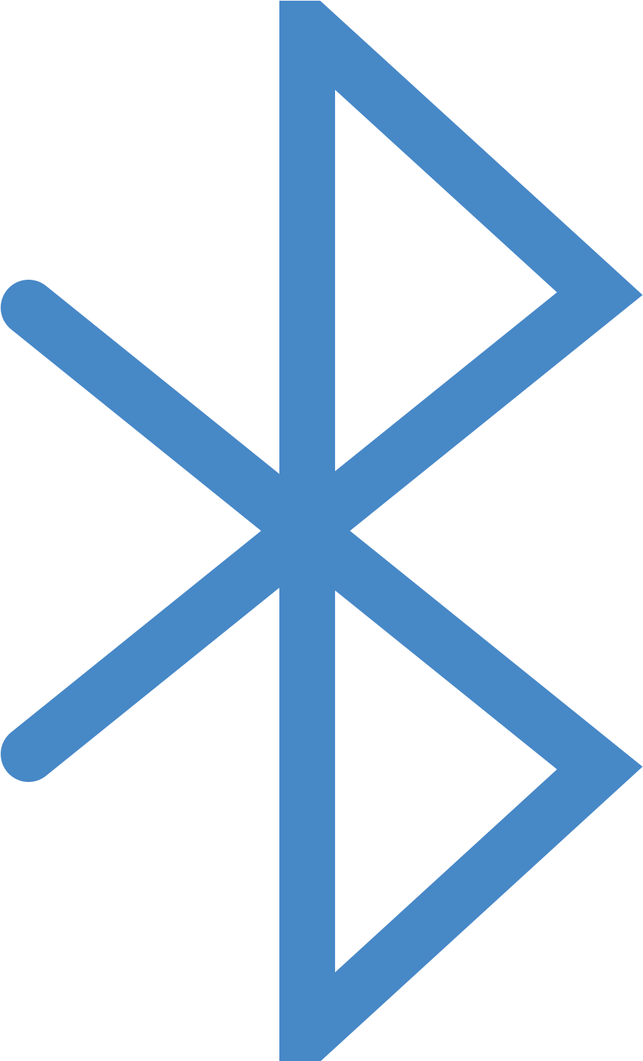Wireless Bluetooth Icon - Chi Rho (1600x1600), Png Download