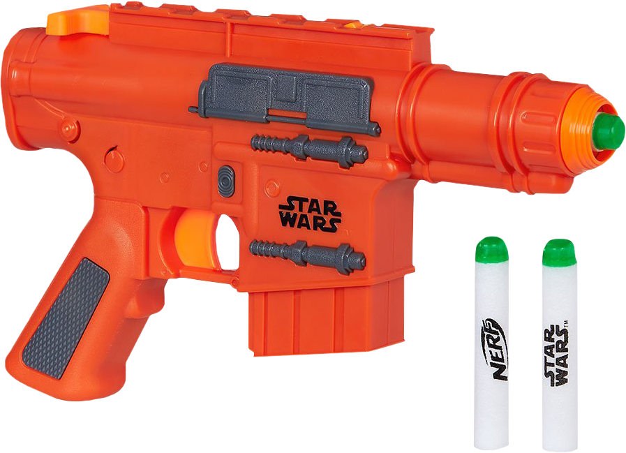 Captain Cassian Andor Nerf Blaster - Nerf Guns (897x649), Png Download