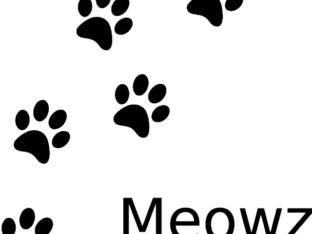 Cat Paw Print Graphic - Cat Paw Clipart (640x480), Png Download