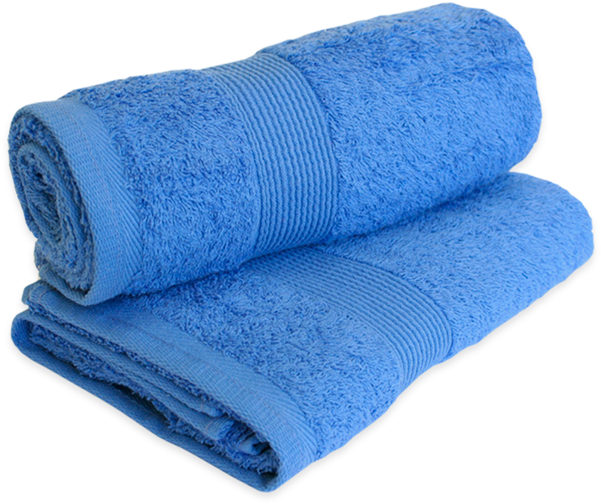 Blue Towels Png (1000x1000), Png Download