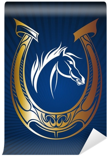 Gold Horseshoe Wall Mural • Pixers® • We Live To Change - Zippo 218-044950 Cakmak (400x400), Png Download