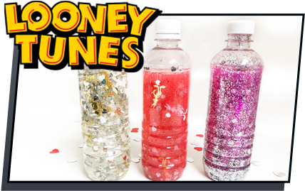 Bugs Bunny Glitter Bottle - Looney Tunes (429x280), Png Download