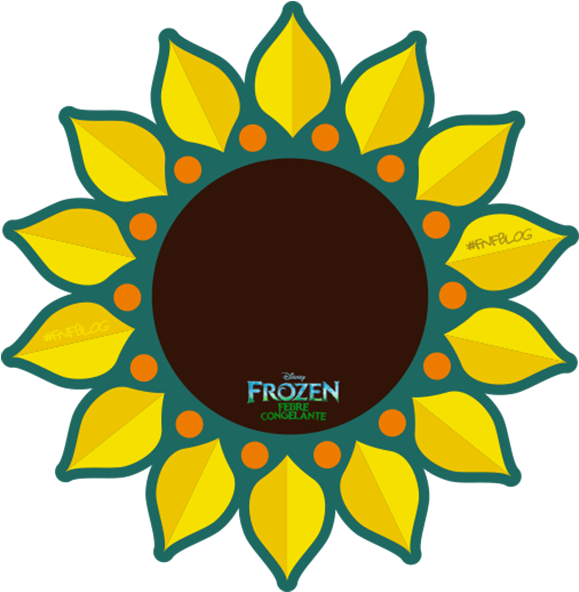 Party Free Printables Pinterest - Girasol Frozen Fever (930x617), Png Download