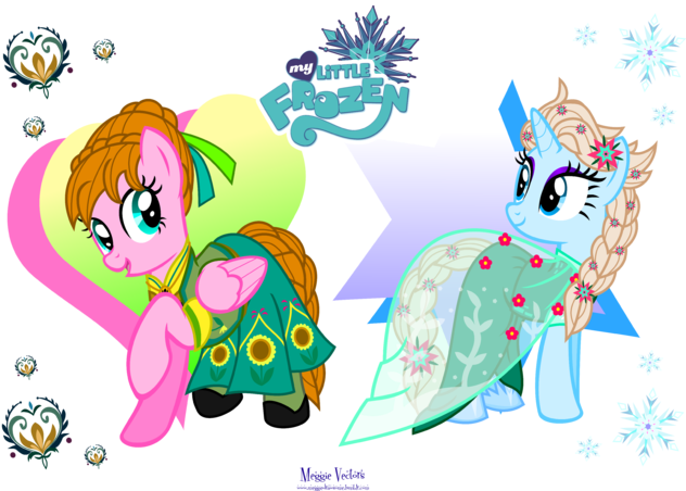 Frozen Fever By - Wall Decal (640x451), Png Download