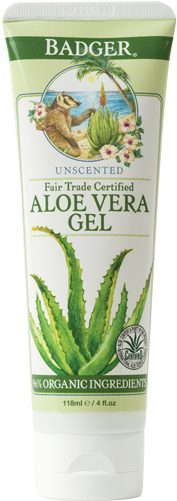 Aloe Vera Gel - Badger Aloe Vera Gel (500x500), Png Download