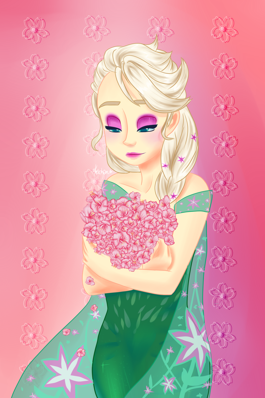 Frozen Fever Images Elsa Hd Wallpaper And Background - Illustration (900x1350), Png Download