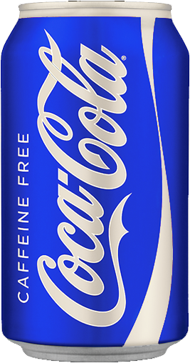Coke - Caffeine Free Coca Cola (300x509), Png Download