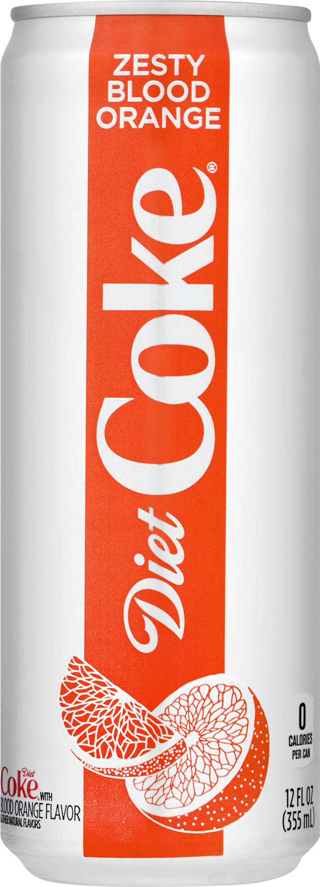 Zesty Blood Orange Diet Coke (1800x1800), Png Download
