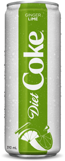 Diet Coke Ginger Lime - Zesty Blood Orange Diet Coke (355x710), Png Download