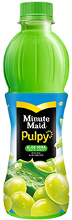 Mmp Aloe Vera - Minute Pulpy 300 Ml Aloe (598x336), Png Download
