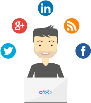 Agencia Redes Sociales Zaragoza - Instagram Azul (350x350), Png Download