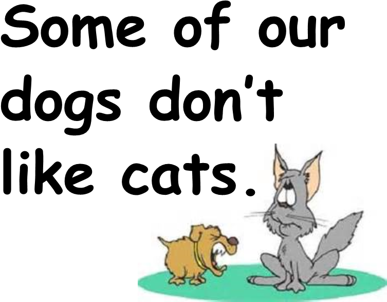Dislike Cats (761x596), Png Download