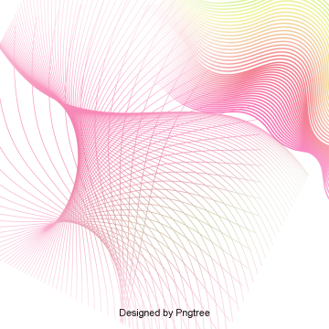 Bright Color Fantasy Line Curve Technology Light, Colorful, - Color (360x360), Png Download