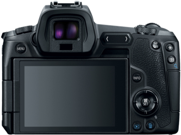 Canon Eos R Full-frame Mirrorless Camera Body - Canon Eos R Back (480x320), Png Download