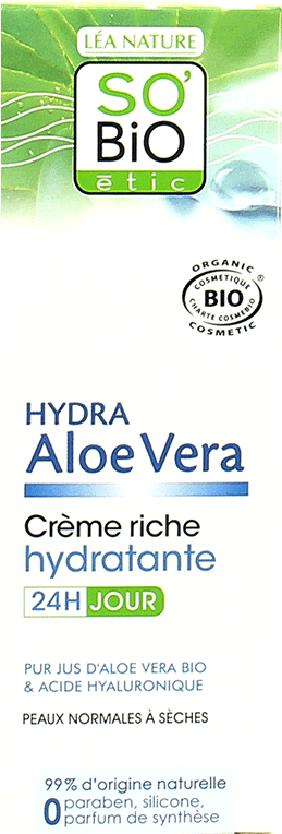 So'bio Étic Has Selected The Best Of Aloe Vera - So'bio Etic Naturkosmetik Aloe Vera Hypoallergenes (800x800), Png Download
