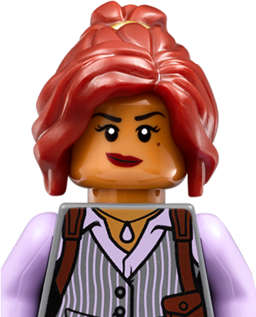 Lego Clip Crazy Hair Day - Lego Batman Movie Barbara Gordon (360x480), Png Download