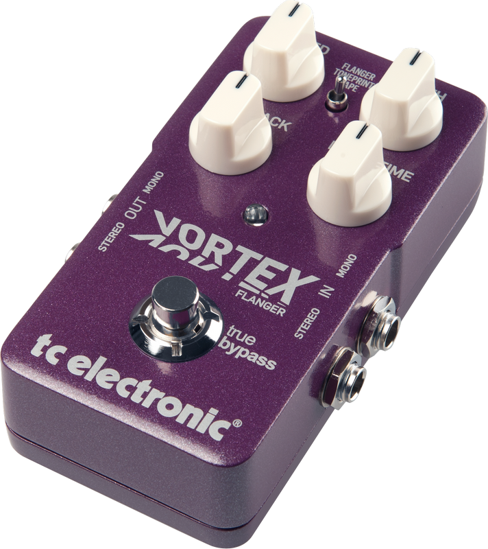 Vortex Flanger - Tc Electronic Vortex Flanger Guitar Effects Pedal (712x800), Png Download