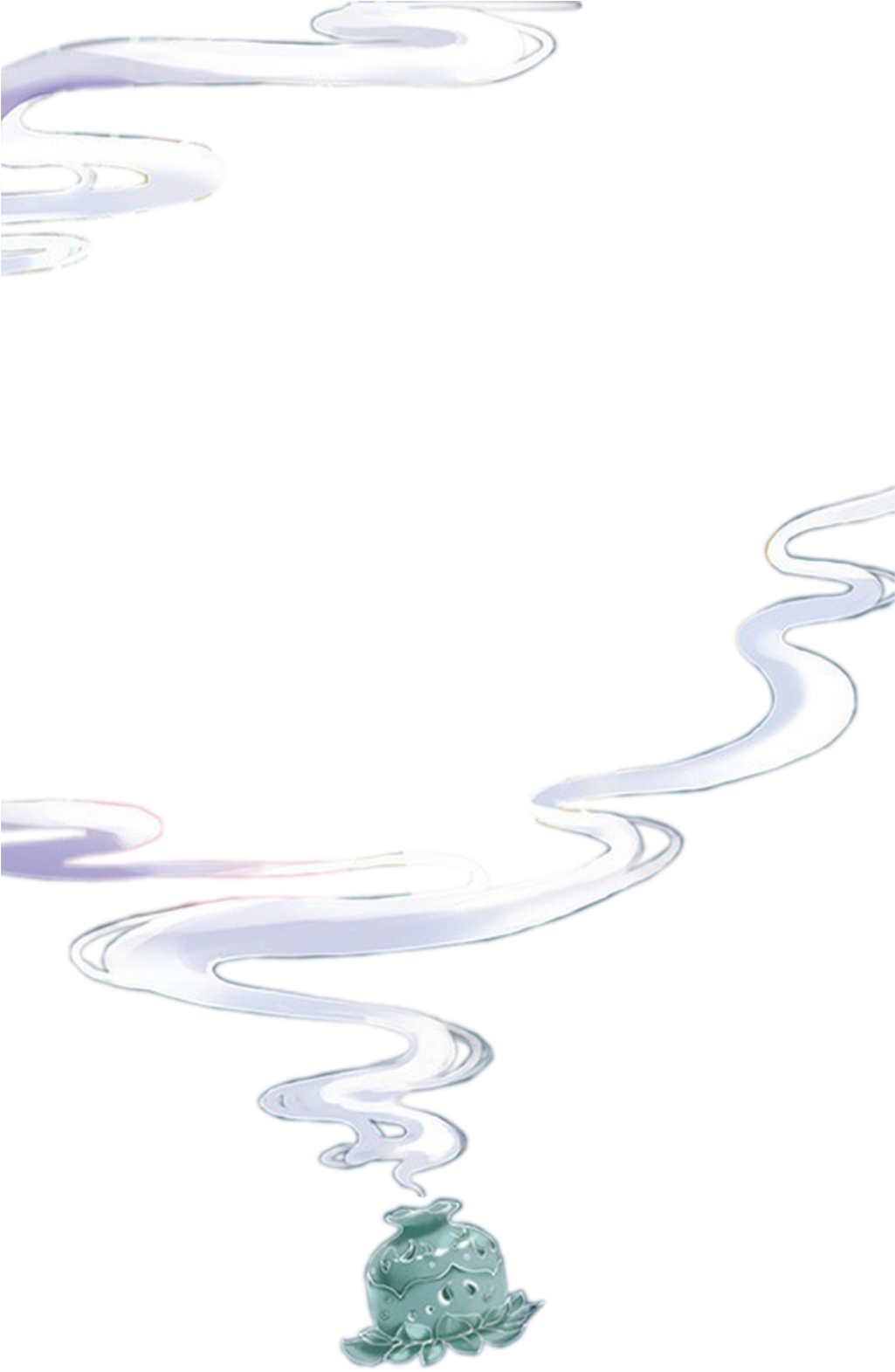 Creative Incense Burner Transparent Decorative Video Game (1024x1845