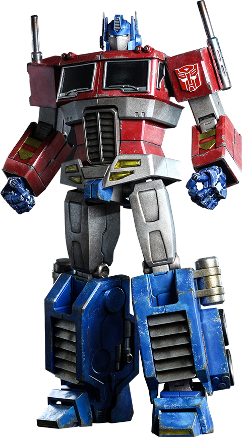 Hot Toys Optimus Prime Collectible Figure $344 - Optimus Prime (starscream Version) Transformers Collectible (480x867), Png Download