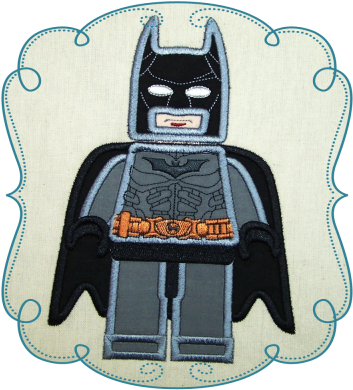 Batman Kego - Cartoon (400x400), Png Download