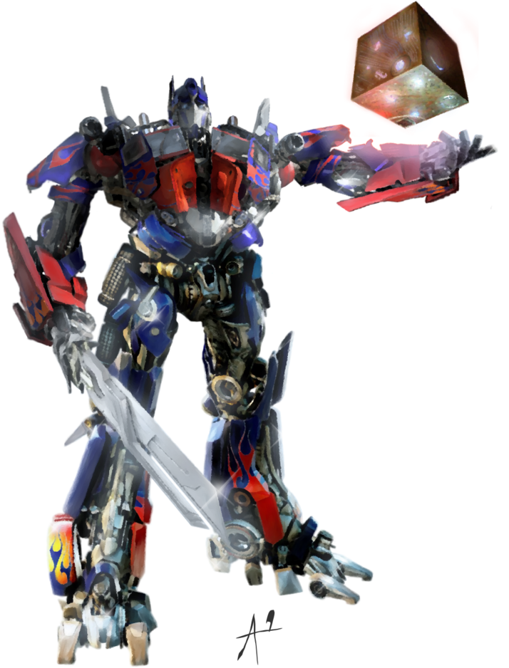 Optimus Prime By Amabyllis - Transformers (brands We Know) (791x1011), Png Download