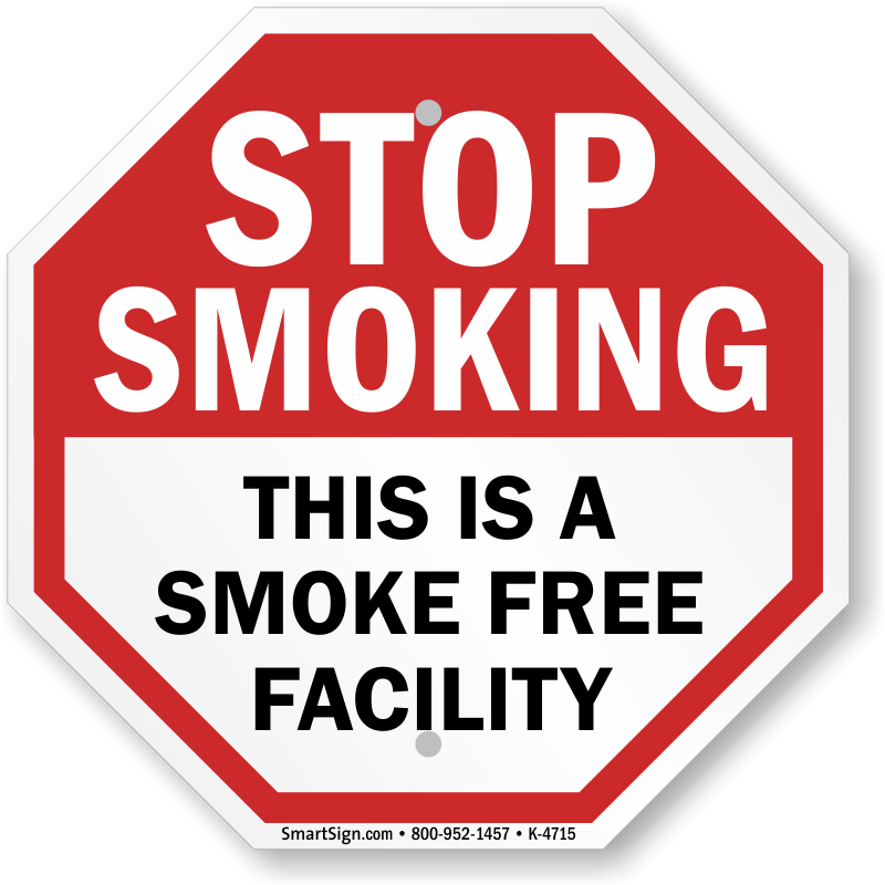 No Smoking Sign - Stop Sign Do Not Exit (800x800), Png Download